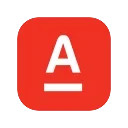 Telegram emoji Alfa bank