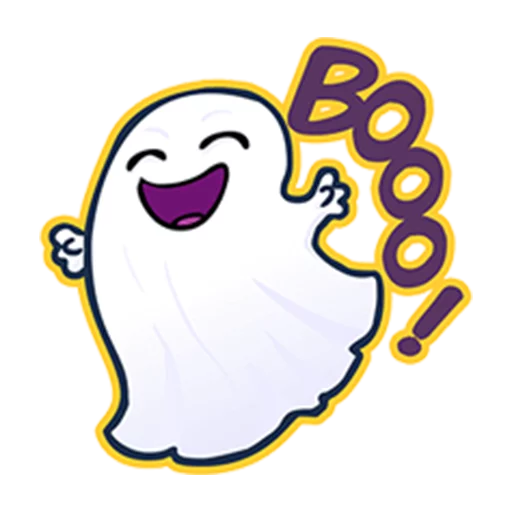 Telegram Sticker «Annu Blue's Halloween Emoticons (Fia)» 👻