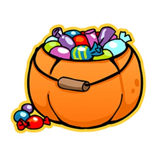 Annu Blue's Halloween Emoticons (Fia) emoji 🍬