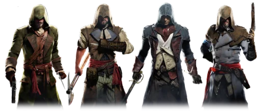 Емодзі Assassin's Creed 👬