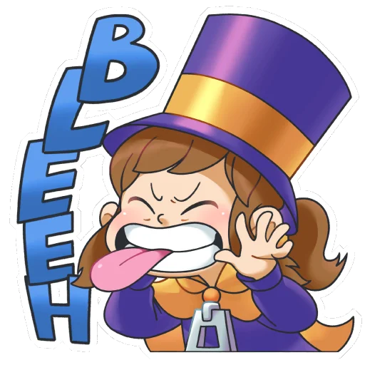 A Hat in Time sticker 😝