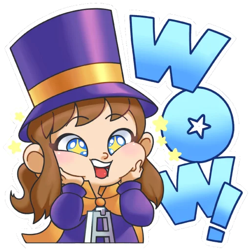 Стикер A Hat in Time 😱