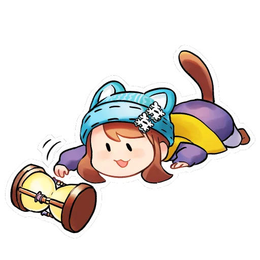A Hat in Time sticker 🐱