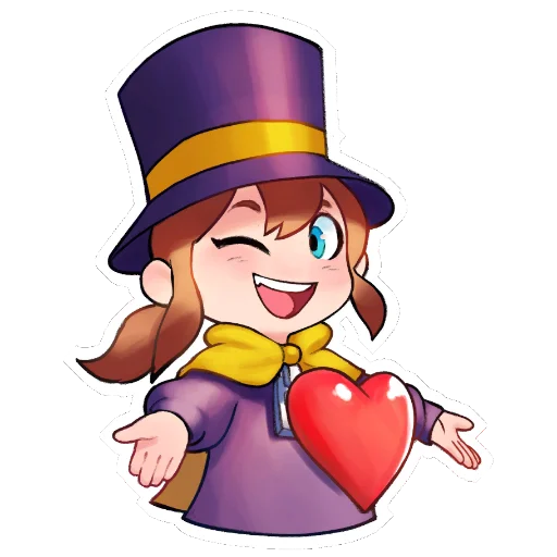 Стикер A Hat in Time ❤️