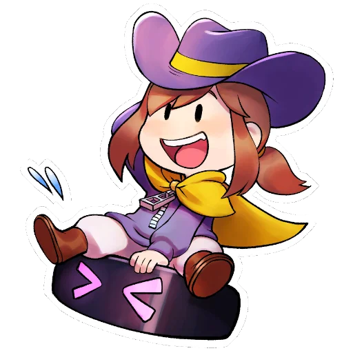 A Hat in Time sticker 🤠