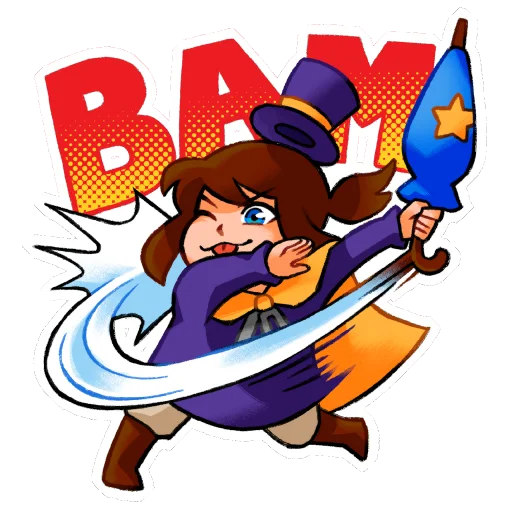 A Hat in Time sticker 🌂
