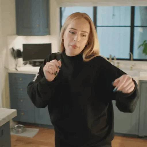 Adele emoji 😐