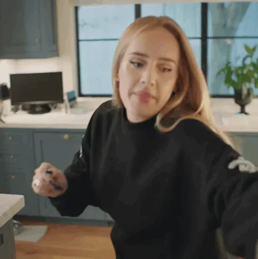 Adele emoji 😐