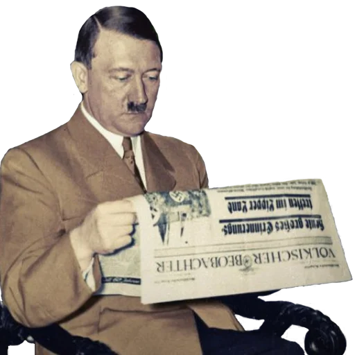 Telegram stiker «AdolfHitlerColoredStickers» 📰