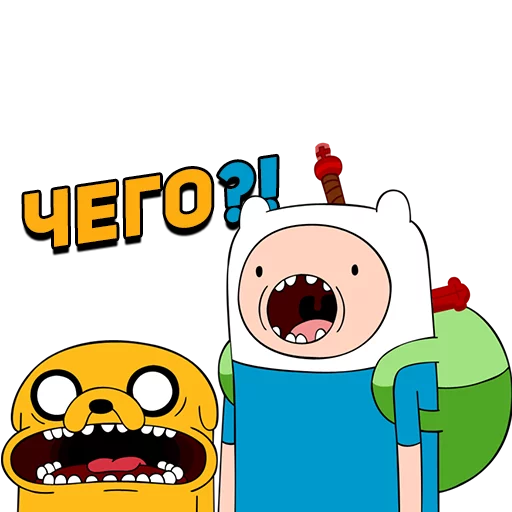 Стикер Telegram «Adventure Time» 🙆