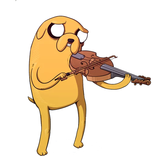 Telegram Sticker «Adventure Time» 🎻