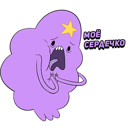 Стикер Telegram «Adventure Time» ❤