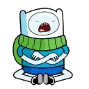 Эмодзи Adventure Time Emoji 🥶
