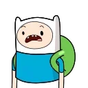 Adventure Time Emoji emoji 😱