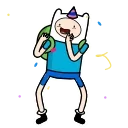 Емодзі Adventure Time Emoji 🥳