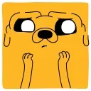 Эмодзи Adventure Time Emoji 😬