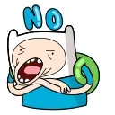 Adventure Time Emoji emoji 👎