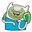 Adventure Time Emoji emoji 🤢