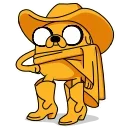 Adventure Time Emoji emoji 🤠