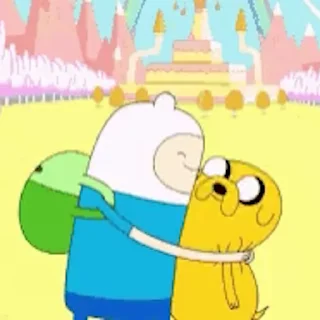 Стикер Adventure Time  🫂