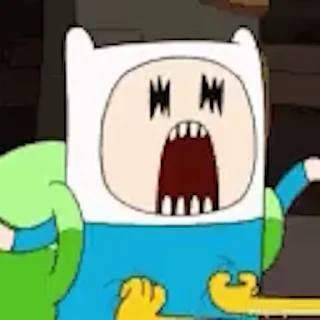 Adventure Time stiker 😱