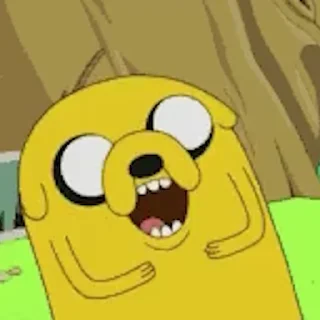 Стикер Adventure Time  🤣