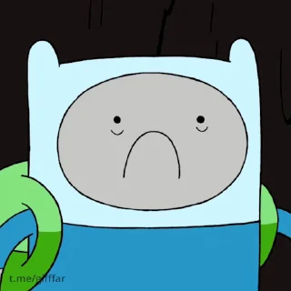 Стикер Adventure Time  😚
