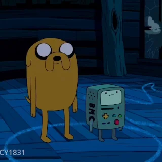 Стікер Adventure Time 😰