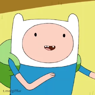 Стикер Adventure Time  😔