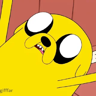 Стікер Adventure Time 😨