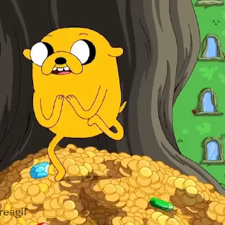 Adventure Time emoji 💰