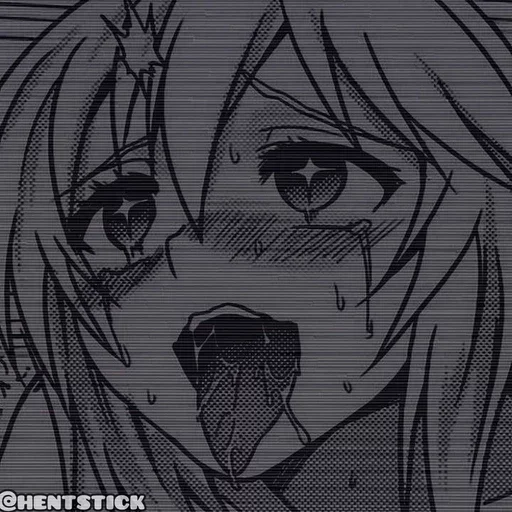 Стикер Ahegao Faces 🥵