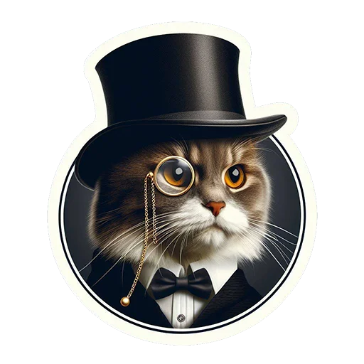Telegram stiker «Cats | Котики» 🧐