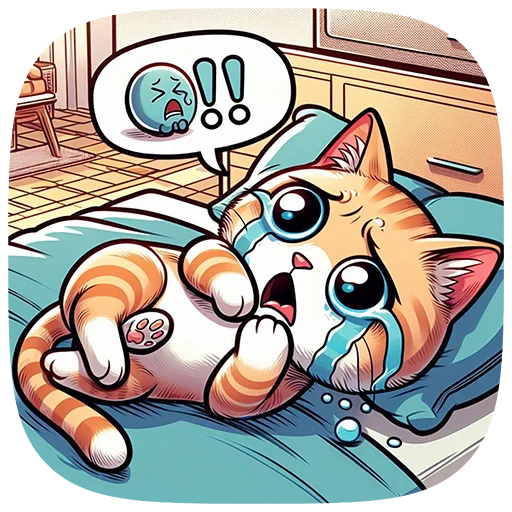 Telegram Sticker «Cats | Котики» 😿