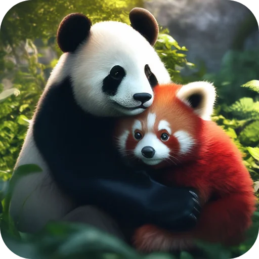 Красная панда sticker 🫂