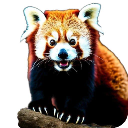 Красная панда sticker 😮