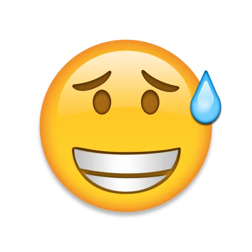 Стикер Telegram «Emoji+» 😅