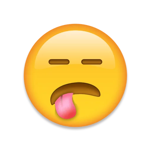 Telegram Sticker «Emoji+» 😝