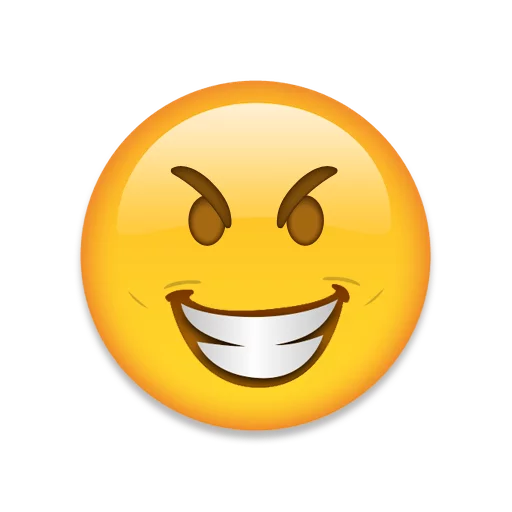 Стікер Telegram «Emoji+ » 😈