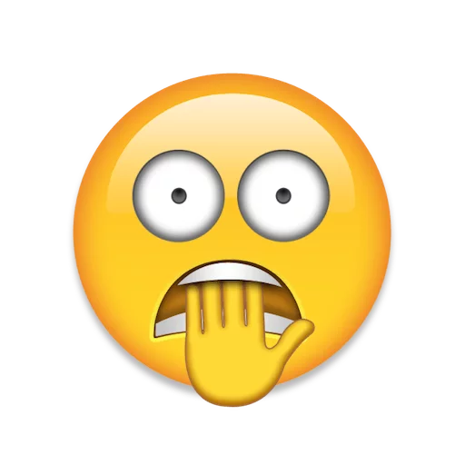 Telegram Sticker «Emoji+» 😵