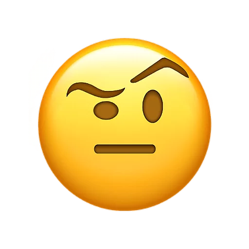 Эмодзи Emoji+  😐