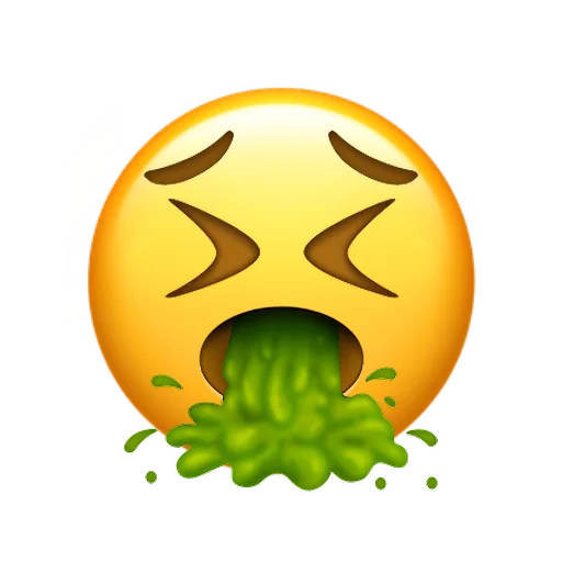 Эмодзи Emoji+  🤢