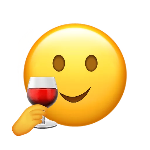 Эмодзи Emoji+  🍷