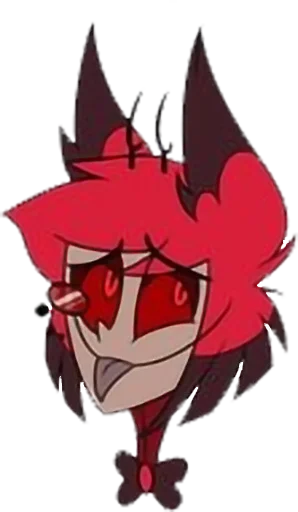 Telegram Sticker «Alastor of Hazbin» 😝