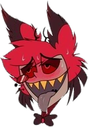 Alastor of Hazbin emoji 🥰