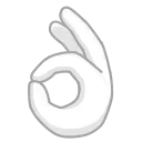 Albino Emoji stiker 👌