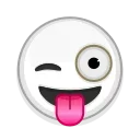 Albino Emojis  emoji 😜