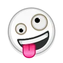 Albino Emoji  emoji 🤪