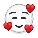 Albino Emoji emoji 🥰