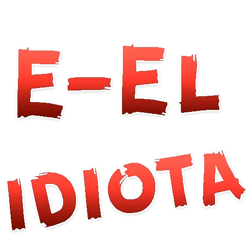 Telegram stiker «alfabeto vulgar español» 